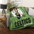 thumbnail image 4 of Couverture jetée des Celtics de Boston de la NBA 50 x 60 pouces, 4 of 6