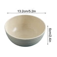thumbnail image 3 of SSZMDLB Straw Bowl, Nordic Plastic Soup Bowl forChildren, Fall Household Tableware, Durable Food-Grade Material, Versatile Instant Dining Bowl for Soup, Cereal and Snacks, Stylish Wheat Straw Bowl, 3 of 6