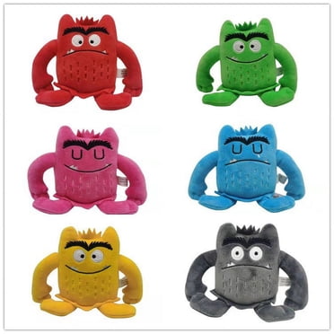 POINTERTECK Monster Plush Toy my Emotions 6Inch Monster Cartoon Doll 6 Kinds