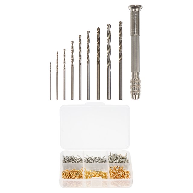 1 Ensemble Vis Il Fait Main pour Fabrication de Bijoux Crochets Filetés Vis Il