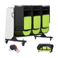 thumbnail image 1 of Yiwa Support pour Chaise Pliante Chariot de Chaises Pliables avec Roues et Support, Capacité de 800 Lb Comprend une Housse Résistante aux Intempéries, 1 of 4