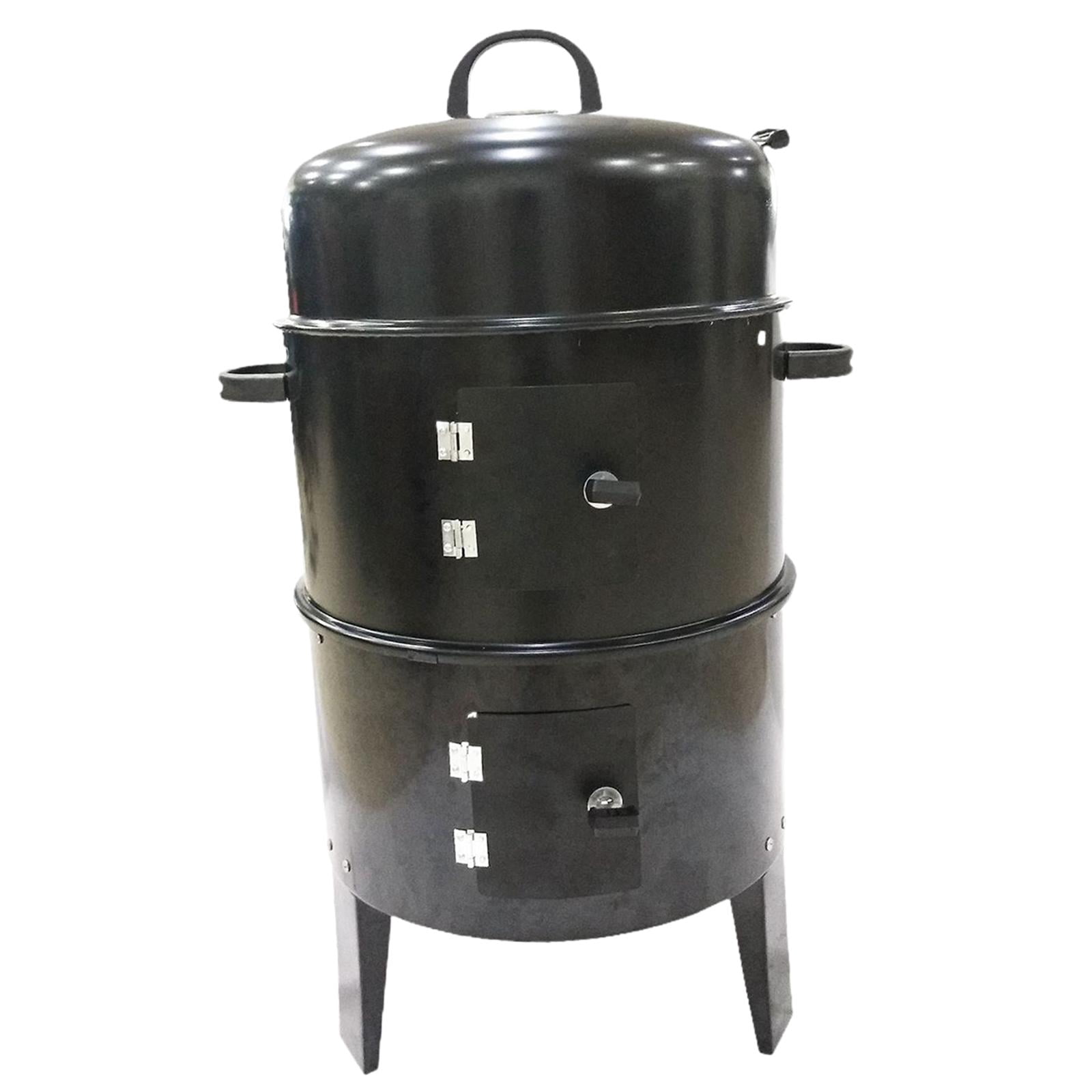 S SERENABLE Vertical BBQ Grill Easy to Clean Barbecue Grill for Home Party Outdoor Patio