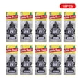 thumbnail image 3 of Car Perfume Decoration Car Interior Decor Air Freshener Tree Shaped Fragrance Rearview Mirror Ornament, 10pcs, 3 of 7