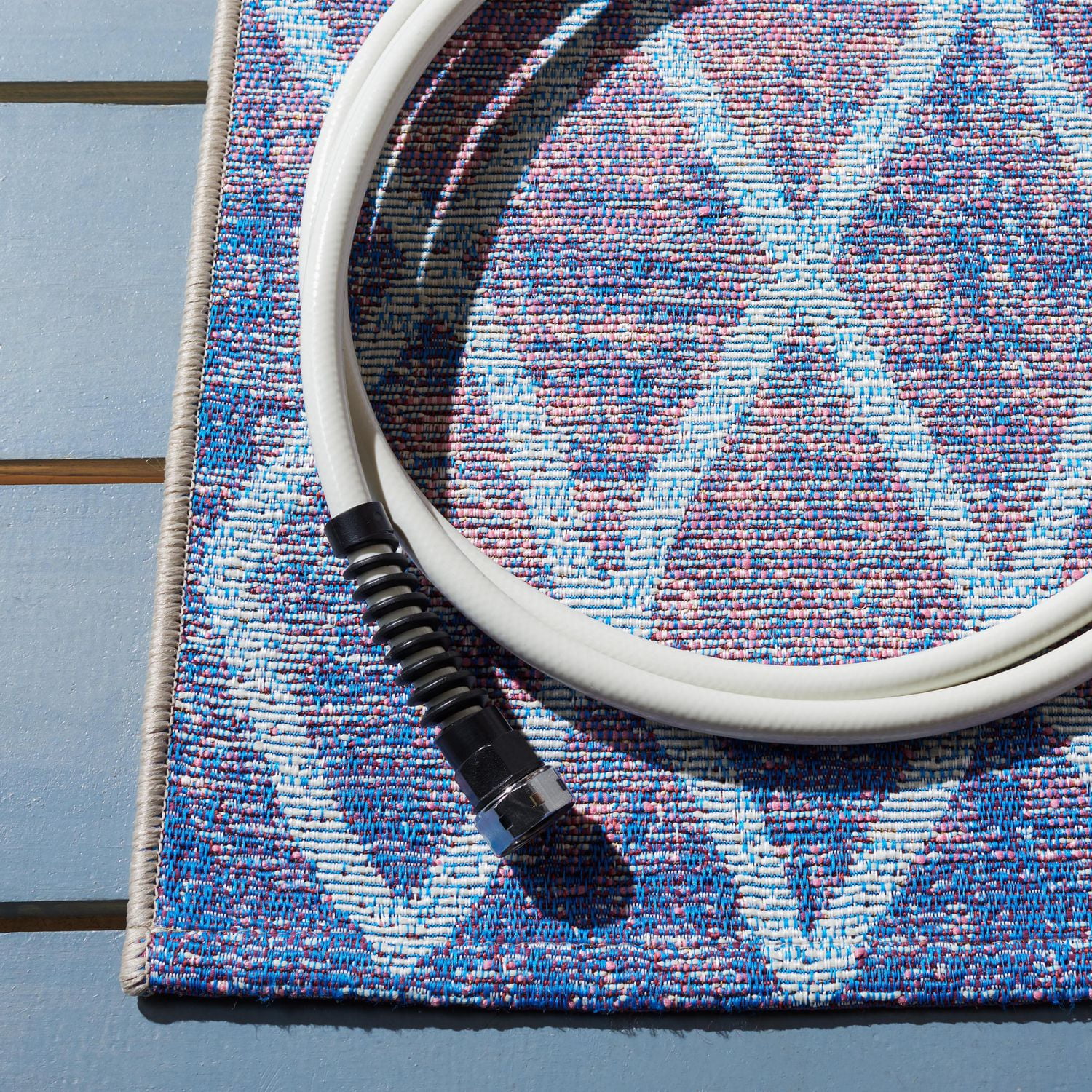 Safavieh Summer Merrill Tapis Géométrique Extérieur