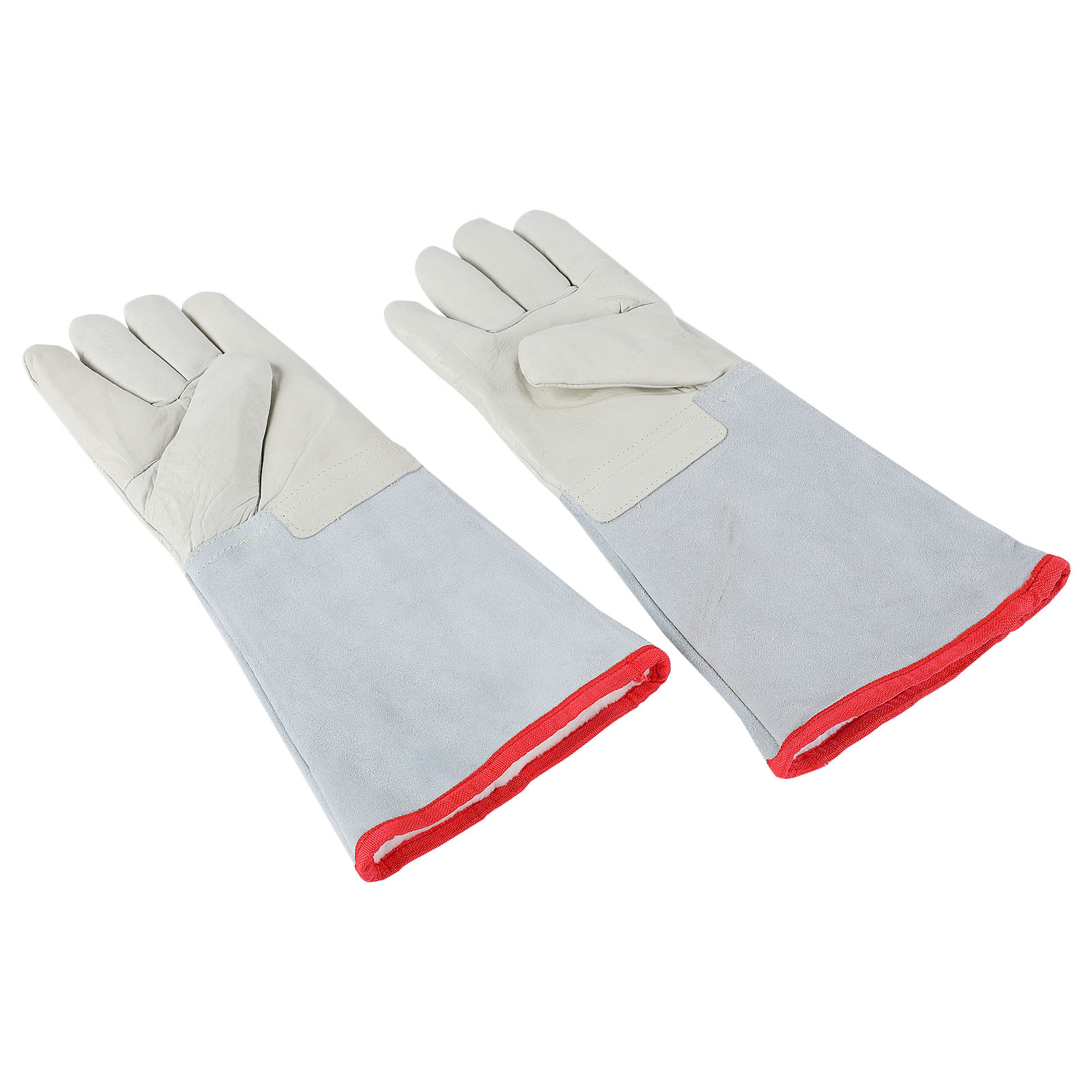 Protective Work Gloves, 40cm Long Cryogenic LNG Liquid Nitrogen Treatment Protective Glove Work Cryo Gloves Protection Gloves For Men