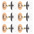 thumbnail image 3 of Toilet Decal,6Pcs Self‑Adhesive Halloween Toilet Toilet Sticker Home Decoration Optimized for Excellence, 3 of 7