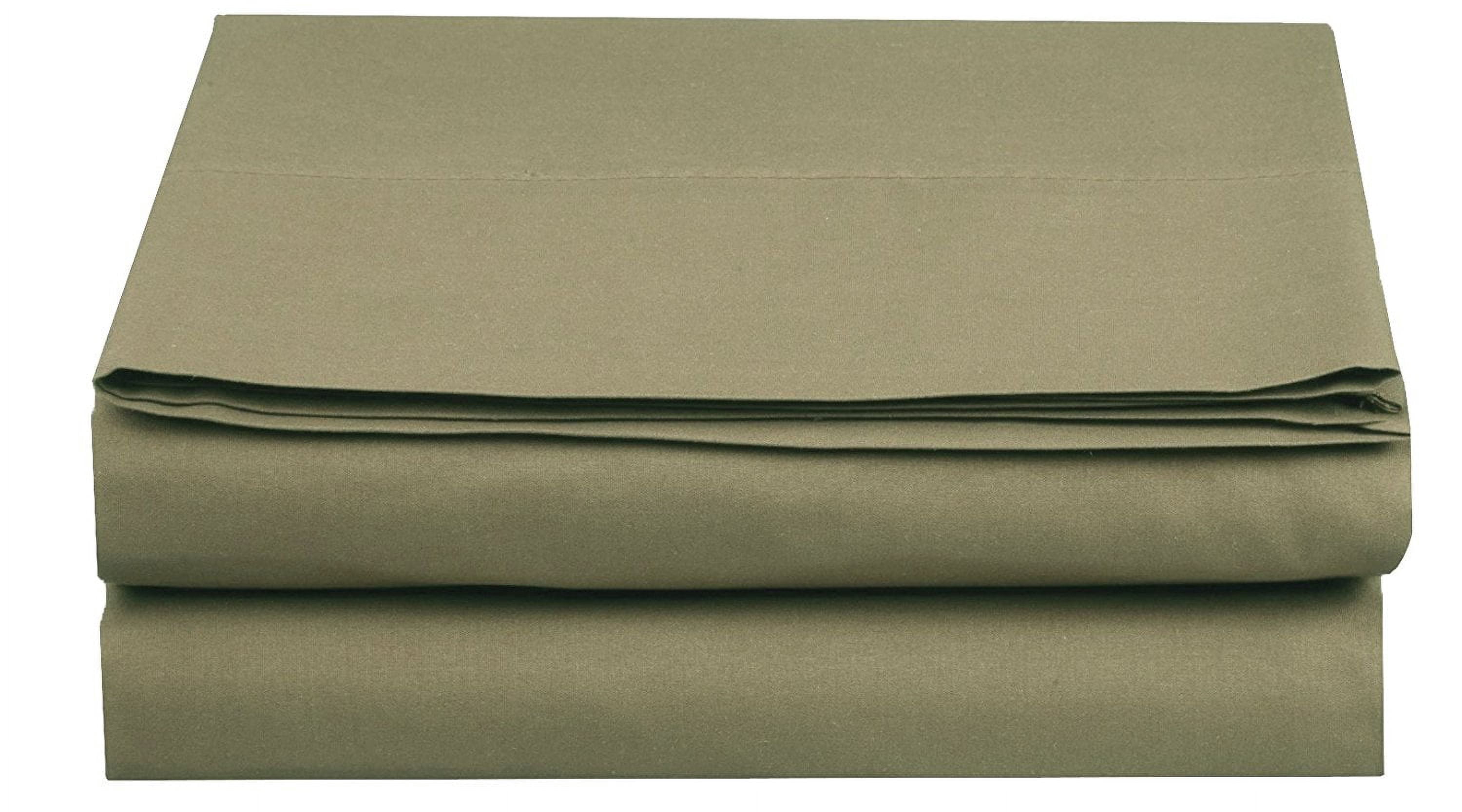 Drap-housse Grand, Microfibre, Poche Profonde de 16 Pouces, Sauge