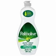 Palmolive Ultra Liquid Dish Soap, Pure + Clear Original, 591mL