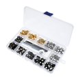 thumbnail image 1 of Eyelet Button Set Snap Fasteners Buckles Grommet for Sewing Shoes Leather Cloth Bag Crafts Tools DIY Kits, 1 of 6