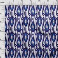 thumbnail image 3 of oneOone Velvet Dark Blue Fabric Ikat Sewing Craft Projects Fabric Prints By Yard 58 Inch Wide, 3 of 4