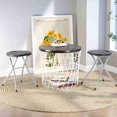thumbnail image 3 of Costway Portable Folding Stools Lightweight Fishing Stool w/330lbs Limited Sturdy Frame, 3 of 10