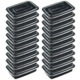 thumbnail image 1 of Ensemble de Contenants pour Préparation de Repas, Lot de 20 avec Couvercles, Grands et Épais, Compatibles Micro-Ondes, Réutilisables, Boîtes de Rangement pour Aliments pour Congélateur et Lave-Vaisselle, 1 of 4