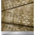 thumbnail image 3 of Soimoi Moss Georgette Fabric Aztec Southwestern Decor Fabric Printed Yard 42 Inch Wide, 3 of 3