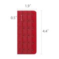 thumbnail image 3 of INSPIRE CHIC Rallonge de Soutien-Gorge pour Femmes 3 x 6 Crochets Brassière Bande pour les Yeux Bretelle Rouge-1 3 Rangées 6 Crochets 3 Pcs Rouge, 3 of 5