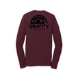 thumbnail image 2 of Gravity Outdoor Co. Chemise à Manches Longues Performance - Marron - Logo Noir - m, 2 of 2