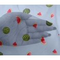 thumbnail image 4 of oneOone Viscose Chiffon Fabric Watermelon Fruit Print Fabric by Yard 42 Inch Wide, 4 of 4