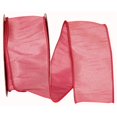 thumbnail image 1 of Reliant Ribbon 92975W-067-40H 20.5 in. 20 Yards Dupioni Supreme Wired Edge Ribbon, Dusty Rose, 1 of 3