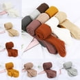 thumbnail image 1 of Collants en Tricot de Coton pour Bébés et Tout-Petites Filles, Collants au Crochet à Fil, Chauds, Côtelés, Leggings, Bas, 1 of 6