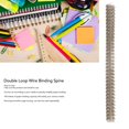 thumbnail image 4 of Zaqw Double Wire Binding Spine, Metal Inner Wire Nylon Coating, 100 Count, 4 of 8