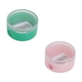 thumbnail image 2 of Dvkptbk Round Mini Pencil Sharpener Color Transparent Hole Pencil Sharpener for Pupils Children Stationery Sharpener, 2 of 6