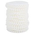 thumbnail image 2 of Pearl Wire Beads  Pearl Garland  Pearl Garland String  Pearl Bead Roll 25m/roll Grinding Pearl Wire Beads Garland String DIY Wedding Decoration 6mmwhite, 2 of 8