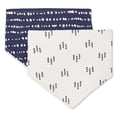 thumbnail image 1 of George Infants' Gender Inclusive Bandana Bib 2-Pack, 1 of 2