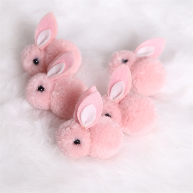 Birdeem Stuffed Easter Bunny,Bunny Toys for Rabbits,5Pcs Easter Decoration Mini Bunny Easter Bunny Doll Toy Gift