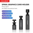 thumbnail image 3 of Graphics Card GPU Holder Adjustable Telescopic Rotating Stand Bracket Magnetic GPU Video Card Holder for Desktop PC Silver 49 to 80mm, 3 of 6