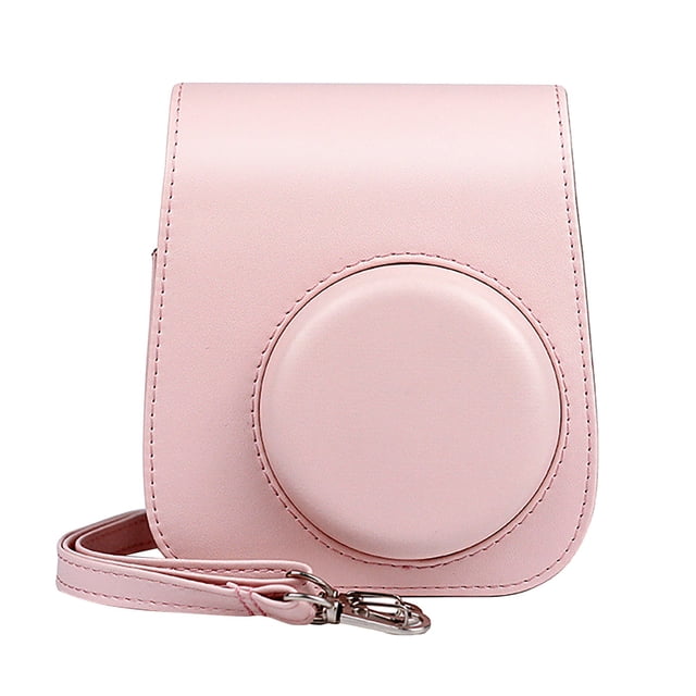 XZNGL Instant Camera Instax Mini 11 Camera Bag Instant Camera Case for Instax Mini 11 Leather Bag Solid Color Case Protective