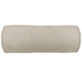 thumbnail image 3 of Coussin traversin en chenille - Taupe, 3 of 5