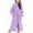 Purple, variant on EYWGYA Fall/Winter Kids Fleece Clothes,Toddler Boys and Girls Jackets,Bed Children's Clothing Thickened Hooded Extended Bathrobe Children's Velvet Pajamas Sleepwear for Girls