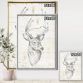 thumbnail image 2 of Cerf Sauvage et Magnifique II - Toile Encadrée d'Animaux Sauvages, 2 of 3