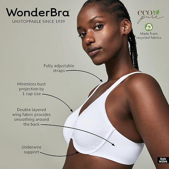 WonderBra Eco-Lace Soutien-Gorge Amenuisant À Armature