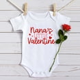 thumbnail image 4 of MIASHUI Barboteuse Garçon Fille Saint-Valentin Manches Courtes Justaucorps Vêtements, Rose, 0-3 Mois, 4 of 4