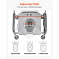 thumbnail image 4 of VEVOR Bedside Commode Chair 4-in-1 Raised Toilet Seat 500 lbs Adjustable Height, 4 of 9