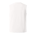 thumbnail image 4 of Styesk Tank Tops Men Men's Fashion Drawstring Color Cotton And Linen Sleeveless T-shirt Tops, 4 of 5