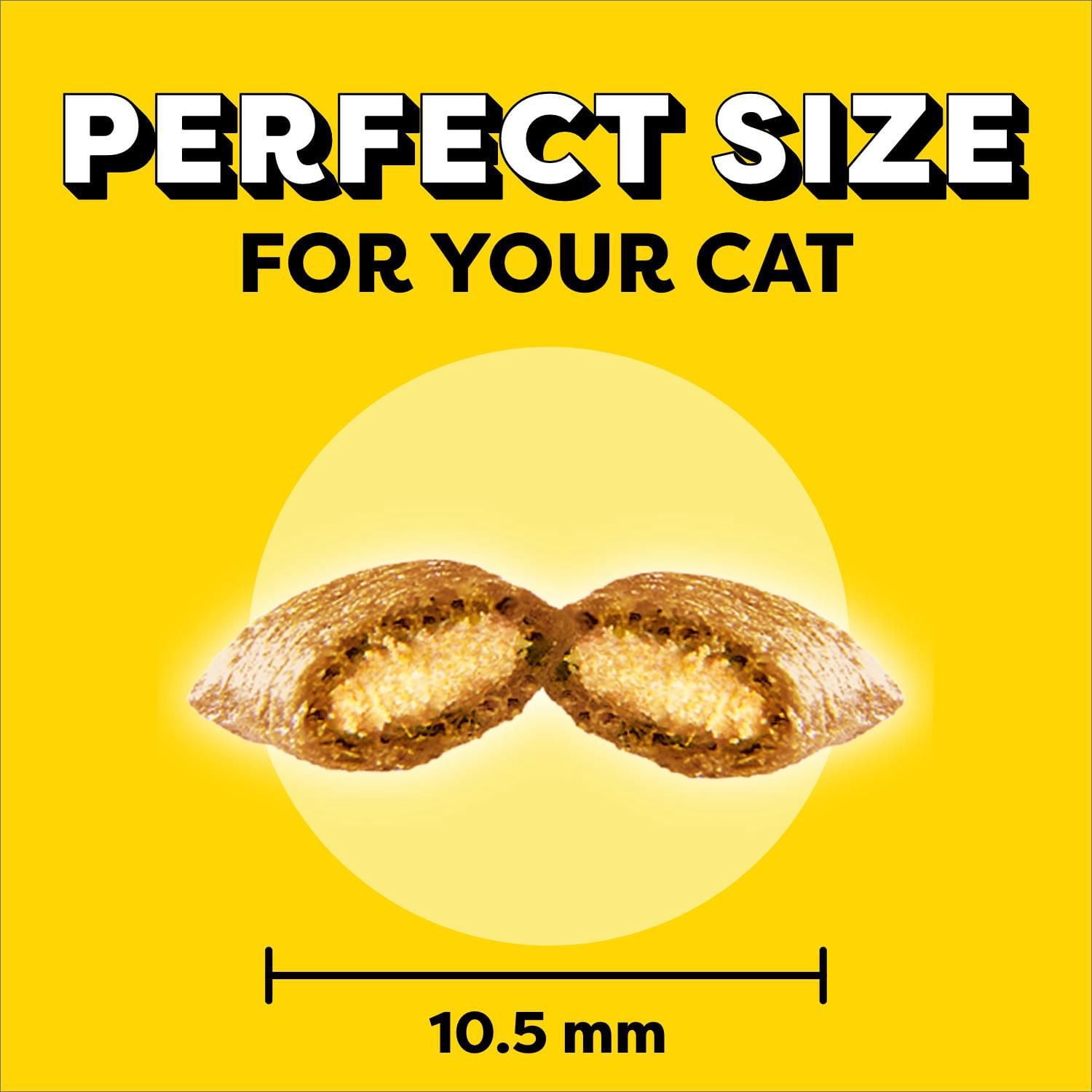 Gâteries pour chats Temptations Mélimélo arômes de poulet, de bœuf et de dinde, tendres à l'intérieur, croquantes à l'extérieur
