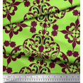 thumbnail image 3 of Soimoi Tissu Poly Georgette Damas Marocain Décor Tissu Imprimé au Mètre 52 Pouces de Large, 3 of 3