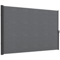 thumbnail image 1 of Outsunny Auvent Latéral Rétractable 118 Pouces x 79 Pouces Paravent Pliant Gris, 1 of 10