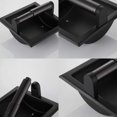 thumbnail image 4 of Chrome Recessed Toilet Paper Holder Wall Toilet Paper Holder，Recessed Tissue Roll Dispenser for Bathroom- Recessed Toilet Tissue Holder Includes Rear Mounting Brack, 4 of 6