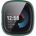 thumbnail image 3 of GFDYREE Compatible avec Fitbit Versa 4 / Sense 2 Case, Protecteur d'Écran à Couverture Complète avec Verre Trempé, Étui de Protection Rigide en PC, Pare-Chocs Anti-Rayures pour Montre Intelligente Versa 4 / Sense 2, 3 of 7