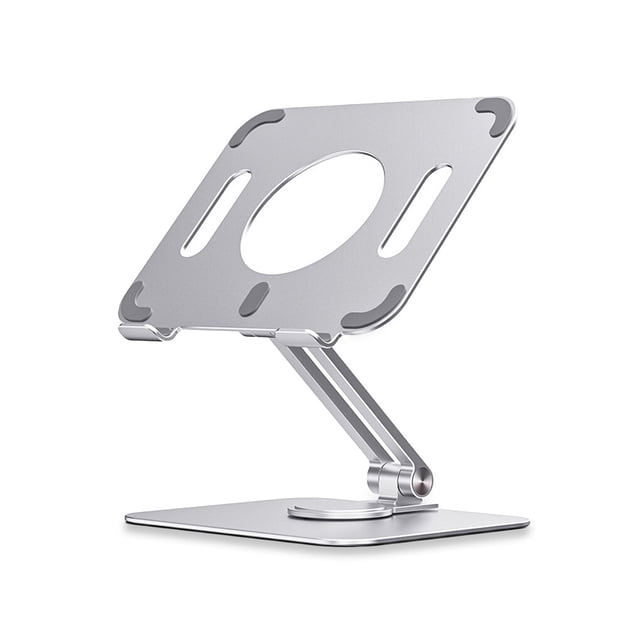 Xingzhi Support Pliable pour Tablette, Hauteur Réglable Multi-angle, Support en Alliage d'Aluminium, Support de Bureau à Domicile Mains Libres pour Portable, Cadeaux, Argent