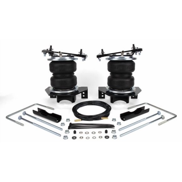 Air Lift Helper Spring Kit 57352 Load Lifter 5000; Air Spring; Frame Mount; Upto 5000 Pounds Of Leveling Capacity; With Two Air Springs/Brackets/Installation Hardware; Air Compressor Sold Separately