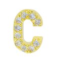 thumbnail image 1 of tredstone Simple Design Letter Rhinestone Earring Party Hiking Portable Stud Earrings Photo Shooting Ear Decor Jewellery C, 1 of 8