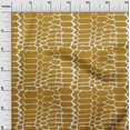 thumbnail image 2 of oneOone Organic Cotton Voile Fabric Triangle Geometric Print Sewing Fabric BTY 42 Inch Wide, 2 of 5