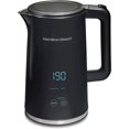 thumbnail image 1 of Refurbished Hamilton Beach 41033 Digital Temperature Control Electric Tea Kettle, Black, 1 of 8
