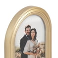 thumbnail image 4 of DesignOvation Maynor Arch 4" x 6" Gold Decorative Tabletop Picture Frame, 4 of 9