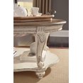 thumbnail image 3 of Ashley Furniture Realyn Table Basse Ovale en Blanc Ébréché et Brun, 3 of 7
