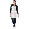 thumbnail image 2 of LOVE Ellen DeGeneres Canadian Cabana striped apron, 2 of 2