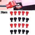 thumbnail image 1 of 20 Pcs Cache-Bornes de Batterie Isolant Capuchon de Protection 12x20mm, 1 of 1